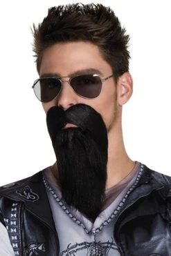 Boland Baard Met Snor Biker