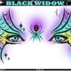 Black Widow Masker Schmink Sjabloon -Speciale Effecten Make-Upwinkel black widow masker schmink sjabloon