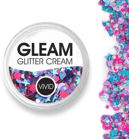 Blazin Unicorn Vivid Gleam Glitter Cream 25g 3 Blazin Unicorn Vivid Gleam Glitter Cream 25g