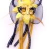 Broche Bloem, Tubes En Oogmasker Zwart/geel -Speciale Effecten Make-Upwinkel broche bloem tubes en oogmasker zwart geel