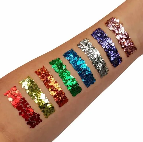 Chunky Glitter Gel Classic Roze 4 Chunky Glitter Gel Classic Roze - Afbeelding 2