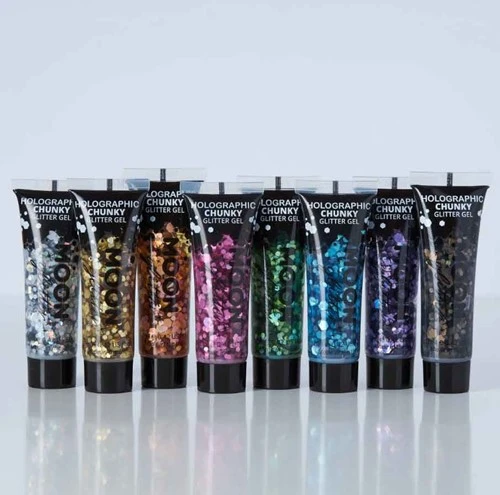 Chunky Glitter Gel Holographic Paars 4 Chunky Glitter Gel Holographic Paars - Afbeelding 2