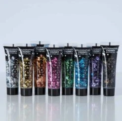 Chunky Glitter Gel Holographic Zilver -Speciale Effecten Make-Upwinkel chunky glitter gel holographic zilver 2