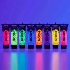 Chunky Glitter Gel Neon Magenta -Speciale Effecten Make-Upwinkel chunky glitter gel neon magenta 3