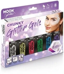 Chunky Glitter Gels Classic Voordeelset
