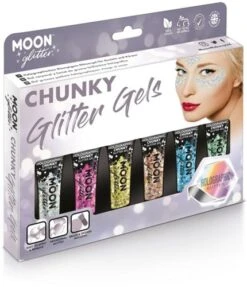 Chunky Glitter Gels Voordeelset