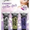 Chunky Glitter Gels Zilver Goud Lavender