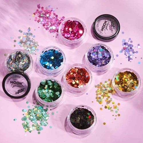 Chunky Glitter Holographic Paars 5 Chunky Glitter Holographic Paars - Afbeelding 3