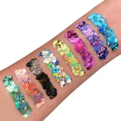 Chunky Glitter Holographic Zwart -Speciale Effecten Make-Upwinkel chunky glitter holographic zwart 2