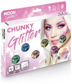 Chunky Glitter Set Met Losse Gel