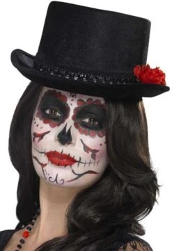 Day Of The Death Hoed Unisex Zwart