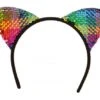 Diadeem Oortjes Glitter Multicolour -Speciale Effecten Make-Upwinkel diadeem oortjes glitter multicolour