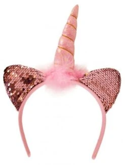Diadeem Unicorn Glitter Roze