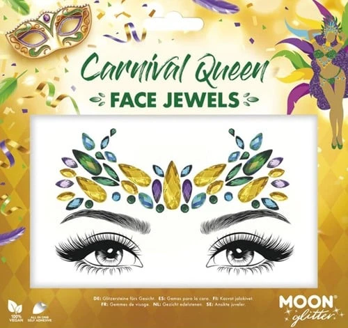 Face Jewels Carnival Queen 3 Face Jewels Carnival Queen