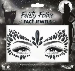 Face Jewels Feisty Feline