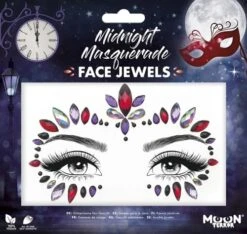 Face Jewels Midnight Masquerade
