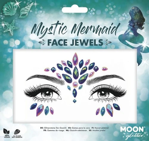 Face Jewels Mystic Mermaid 3 Face Jewels Mystic Mermaid
