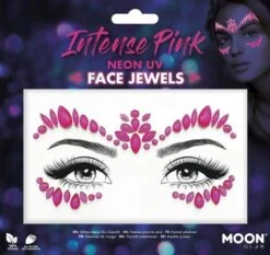 Face Jewels Neon UV Intense Pink