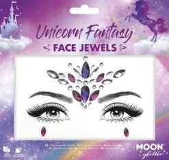 Face Jewels Unicorn Fantasy