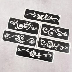 Festival 2 Glittertattoo Sjablonenset