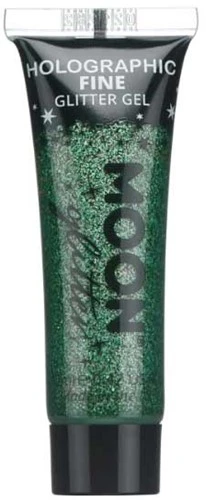 Fine Glitter Gel Holographic Groen 3 Fine Glitter Gel Holographic Groen