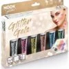 Fine Glitter Gels Holographic Voordeelset -Speciale Effecten Make-Upwinkel fine glitter gels holographic voordeelset