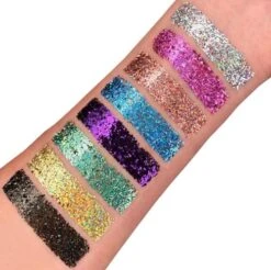 Fine Glitter Gels Holographic Zwart -Speciale Effecten Make-Upwinkel fine glitter gels holographic zwart 2