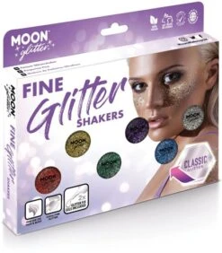 Fine Glitter Shakers Classic Voordeelset