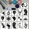 Frozen Glittertattoo Set -Speciale Effecten Make-Upwinkel frozen glittertattoo set