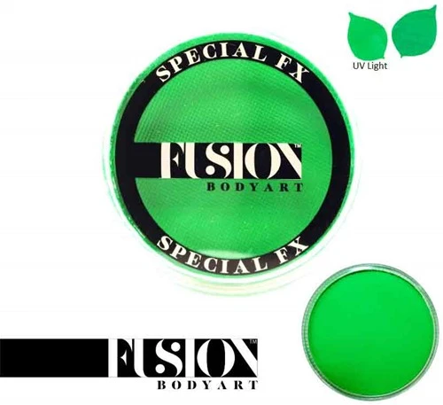 Fusion FX Paint UV Neon Green 32 Gram 4 Fusion FX Paint UV Neon Green 32 Gram - Afbeelding 2