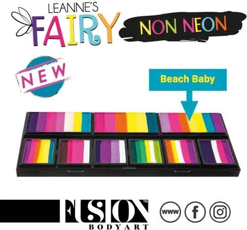 Fusion Schmink Petal Cake Leannes Beach Baby 25 Gram 4 Fusion Schmink Petal Cake Leannes Beach Baby 25 Gram - Afbeelding 2