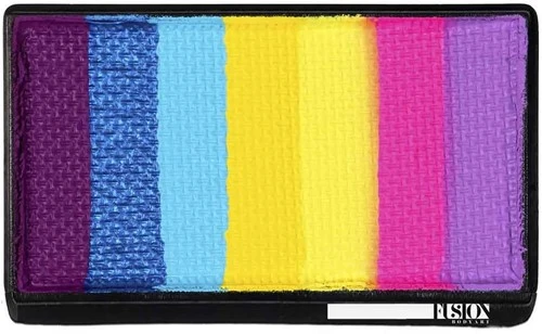 Fusion Schmink Petal Cake Leannes Rainbow Unicorn 25 Gram 3 Fusion Schmink Petal Cake Leannes Rainbow Unicorn 25 Gram