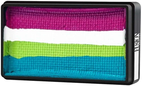 Fusion Splitcake Schmink Flower Fields 30 Gram 3 Fusion Splitcake Schmink Flower Fields 30 Gram