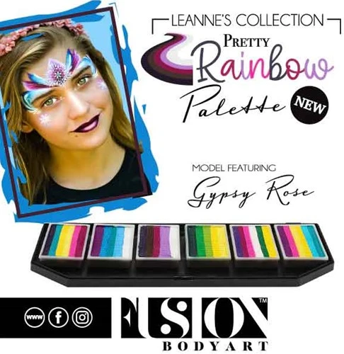 Fusion Splitcake Schmink Leannes Gypsy Rose 30 Gram 4 Fusion Splitcake Schmink Leannes Gypsy Rose 30 Gram - Afbeelding 2