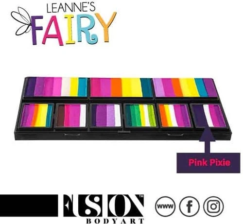 Fusion Splitcake Schmink Leannes Pink Pixie 30 Gram 4 Fusion Splitcake Schmink Leannes Pink Pixie 30 Gram - Afbeelding 2