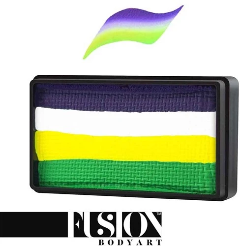 Fusion Splitcake Schmink Leannes Purple Pixie FX 30 Gram 4 Fusion Splitcake Schmink Leannes Purple Pixie FX 30 Gram - Afbeelding 2