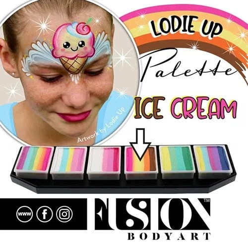 Fusion Splitcake Schmink Lodie Up Ice Cream 30 Gram 4 Fusion Splitcake Schmink Lodie Up Ice Cream 30 Gram - Afbeelding 2