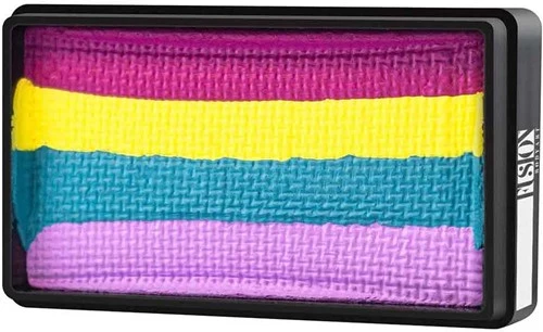 Fusion Splitcake Schmink Spring Rainbow 30 Gram 3 Fusion Splitcake Schmink Spring Rainbow 30 Gram