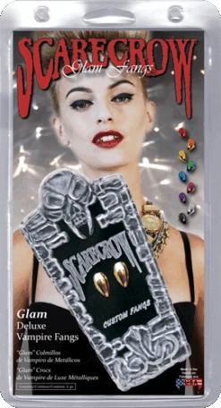 Glam Deluxe Vampier Tanden Paars