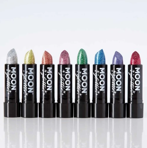 Glitter Holographic Lipstick Groen 5 Glitter Holographic Lipstick Groen - Afbeelding 3