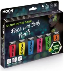 Glow In The Dark Face En Body Paint Voordeelpakket