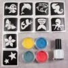 Grimas Glittertattoo Set Aqua -Speciale Effecten Make-Upwinkel grimas glittertattoo set aqua
