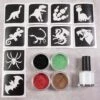 Grimas Glittertattoo Set Dino -Speciale Effecten Make-Upwinkel grimas glittertattoo set dino