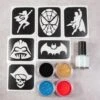Grimas Glittertattoo Set Hero 2 Grimas Glittertattoo Set Hero -Speciale Effecten Make-Upwinkel grimas glittertattoo set hero