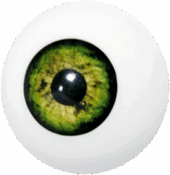 Grimas Kunststof Oog Groen