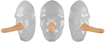 Grimas Latex Pinokkio Neus 4 Grimas Latex Pinokkio Neus - Afbeelding 2