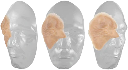 Grimas Latex Quasimodo Gezicht 4 Grimas Latex Quasimodo Gezicht - Afbeelding 2