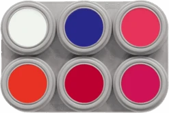 Grimas Water Make-up Fluor Palet 6