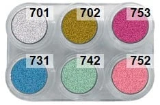 Grimas Water Make-up P6 Pearl Pure Palet 4 Grimas Water Make-up P6 Pearl Pure Palet - Afbeelding 2