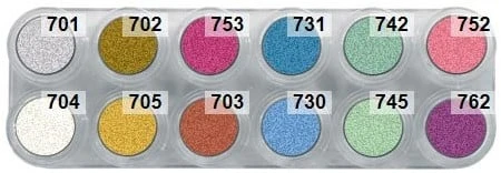 Grimas Water Make-up Pearl Pure Palet 4 Grimas Water Make-up Pearl Pure Palet - Afbeelding 2